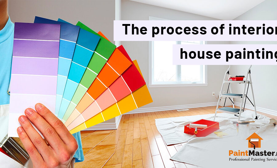 The process of interior house painting