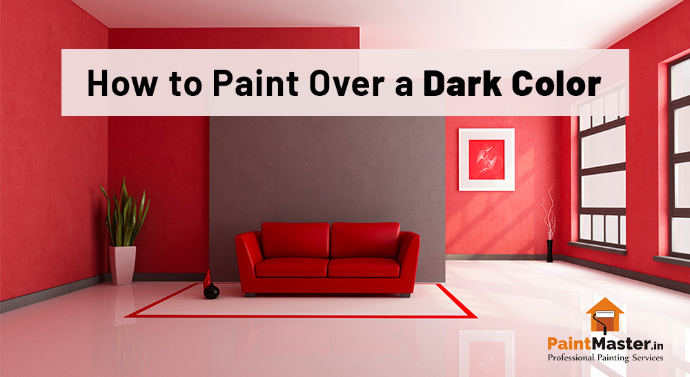 painting over a dark color